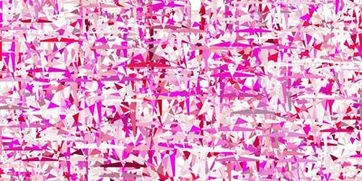fundo vector rosa claro com estilo poligonal.