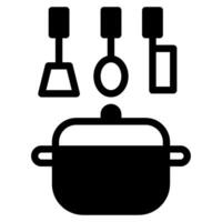 jogar cozinha ícone ilustração para rede, aplicativo, infográfico, etc vetor