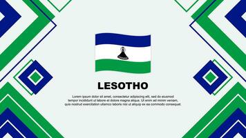 Lesoto bandeira abstrato fundo Projeto modelo. Lesoto independência dia bandeira papel de parede vetor ilustração. Lesoto fundo