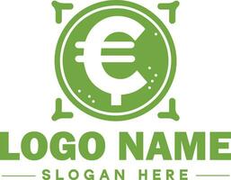 finança logotipo ícone, o negócio finança logotipo, finança projeto, negociação e distribuição logotipo, contabilidade financeiro logotipo, financeiro conselheiros Projeto modelo vetor ícone, finança editável vetor