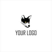 Lobo face logotipo, adequado para criando uma logotipo para seu grupo ou negócios, vetor