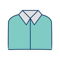 Ícone de vetor de camisa de escola