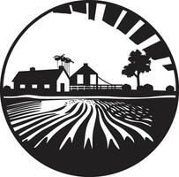 colheita herdade Preto vetor logotipo para agricultura pântano guardião Preto vetor jacaré logotipo