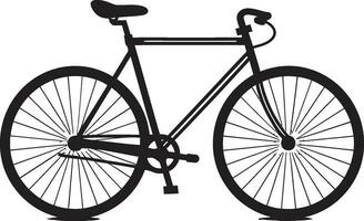 passeio urbano vetor bicicleta logotipo ícone ciclista elegante Preto bicicleta emblema