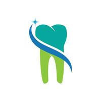 ilustração em vetor modelo logotipo dental