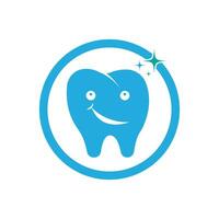 ilustração em vetor modelo logotipo dental