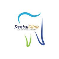 ilustração em vetor modelo logotipo dental