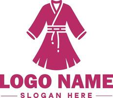 moda logotipo luxo glamour elegante logotipo ícone limpar \ limpo plano moderno minimalista o negócio logotipo editável vetor