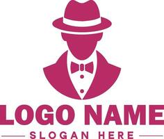 moda logotipo luxo glamour elegante logotipo ícone limpar \ limpo plano moderno minimalista o negócio logotipo editável vetor