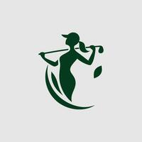 golfe clube logotipo Projeto inspiração. simples, moderno minimalista logotipo vetor