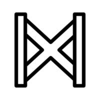 restrito ícone vetor símbolo Projeto ilustração