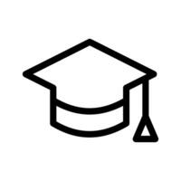 graduação ícone vetor símbolo Projeto ilustração