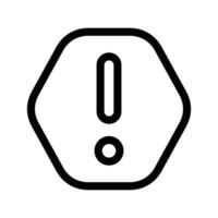 Atenção ícone vetor símbolo Projeto ilustração