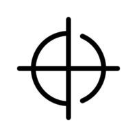 Cruz cabelo ícone vetor símbolo Projeto ilustração