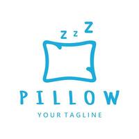 criativo logotipo desenhos para travesseiros, cobertores, cama folhas e camas, dormir, zzz, relógio, lua e estrelas. vetor