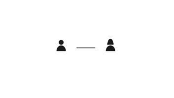 minimalista e simples ícone banheiro gênero logotipo vetor