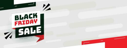 Preto Sexta-feira venda preço tag Largo bandeira com texto espaço vetor