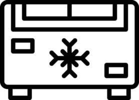 congelador vetor ícone