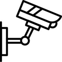 ícone de vetor de câmera cctv