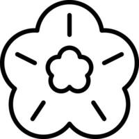 ícone de vetor de hibisco