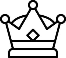 ícone de vetor de coroa