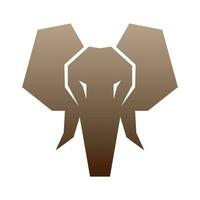 design de logotipo de ícone de elefante vetor