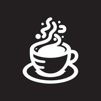 simples café logotipo vetor