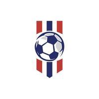 logotipo de futebol ou sinal de clube de futebol vetor