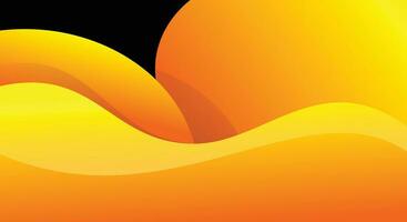 vetor fundo luxo moderno 3d gradiente abstrato laranja cor