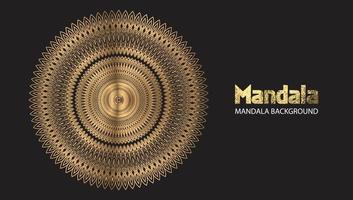 mandala design mandala vector round luxo design dourado brush text.