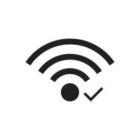 sinal e Wi-fi ícone vetor