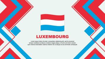 Luxemburgo bandeira abstrato fundo Projeto modelo. Luxemburgo independência dia bandeira papel de parede vetor ilustração. Luxemburgo bandeira