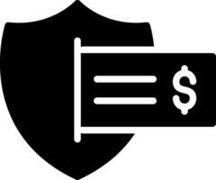 seguro Forma de pagamento criativo ícone Projeto vetor