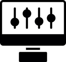 design de ícone criativo de configurações vetor