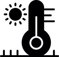 design de ícone criativo de alta temperatura vetor