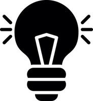 design de ícone criativo de lâmpada vetor