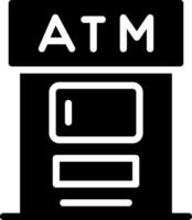 design de ícone criativo atm vetor