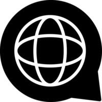 global Serviços criativo ícone Projeto vetor