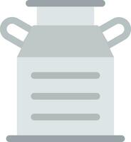 design de ícone criativo de tanque de leite vetor