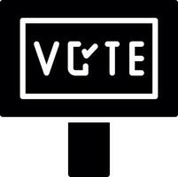 votar design de ícone criativo vetor