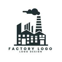 fábrica logotipo Projeto conceito indústria logotipo Projeto vetor