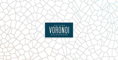 Voronoi padronizar linhas rede malha fundo vetor