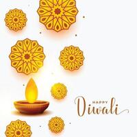 festival fundo do diwali estação vetor