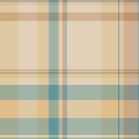 têxtil Verifica tecido do vetor tartan xadrez com uma padronizar textura desatado fundo.