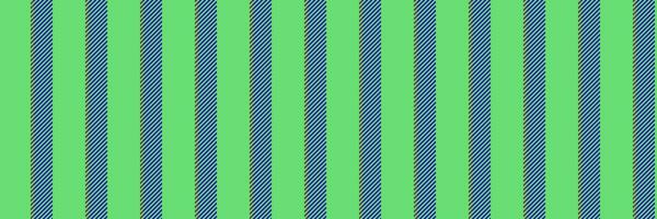 jantar desatado vertical linhas, qualidade fundo tecido vetor. comercial listra têxtil padronizar textura dentro verde e índigo cores. vetor