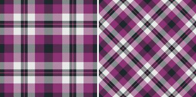 têxtil Verifica vetor do desatado textura fundo com uma tartan padronizar xadrez tecido.