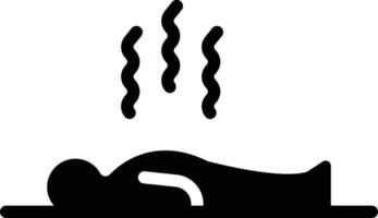 ícone de vetor de sauna