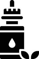 ícone de vetor de óleo essencial