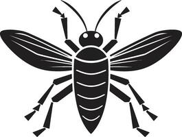 sombra criativo gafanhoto logotipo construir arte insetual vetor inseto Projeto