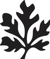 bosque sussurros hera carvalho logotipo símbolo verde marquise icônico hera carvalho vetor ícone